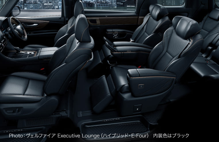 ヴェルファイアExecutive Loungeのシート