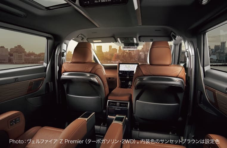 ヴェルファイアZ Premierのシート