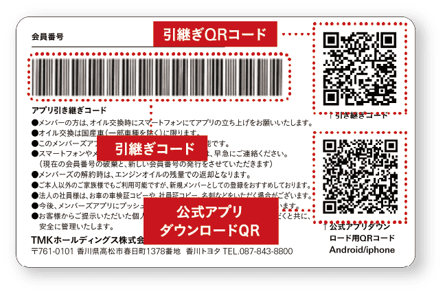 カード裏面