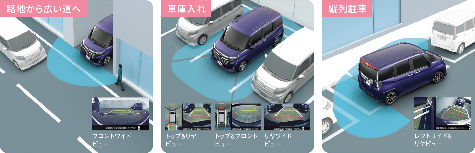 衝突警報機能・衝突回避支援ブレーキ機能