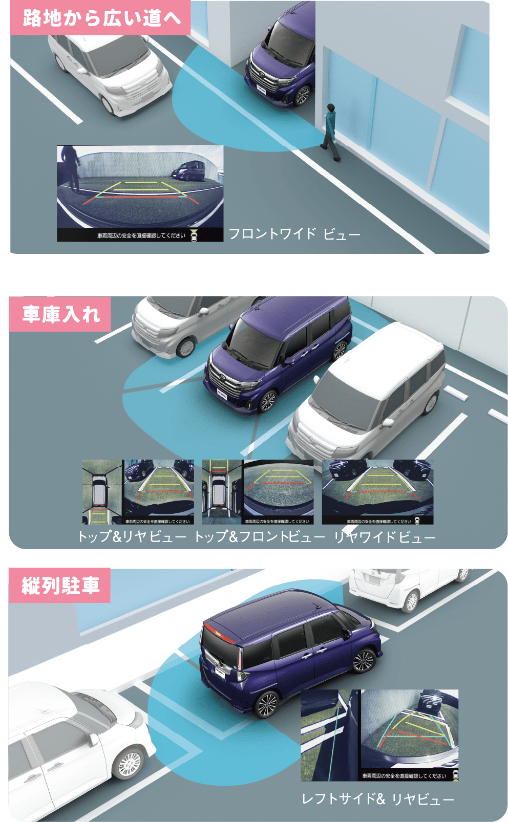 衝突警報機能・衝突回避支援ブレーキ機能